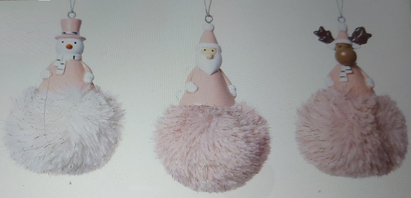 FIGURA NAVIDAD BOLA 3SURTIDAS