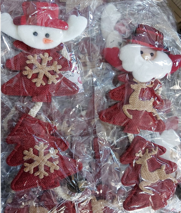 FIGURA COLGANTE TEJIDO 2SURTIDAS