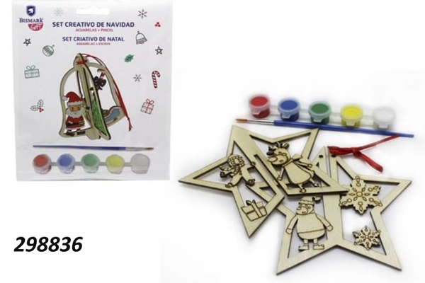 COLGANTE ESTRELLA+PINTURAS