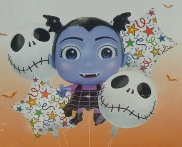 GLOBOS ARBOL FIESTA HALLOWEEN