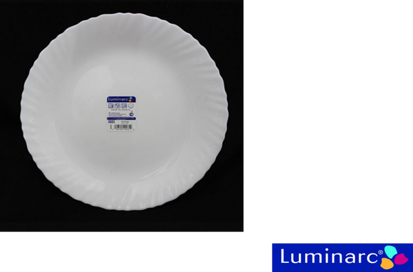 PLATO POSTRE CERAMICA LUMINARC (6)