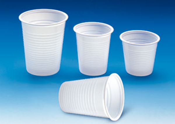 VASOS PLASTICO DESECHABLES BLANCOS (12)