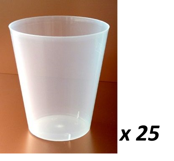 VASOS SIDRA SET 25ud TRANSPARENTE 500cc