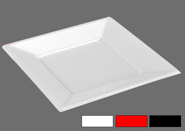 PLATO PLASTICO CUADRADO (12)