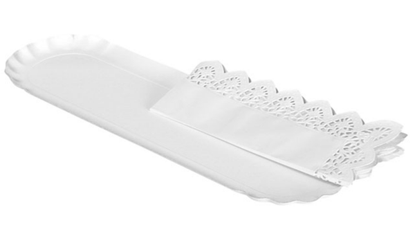 BANDEJA + BLONDA RECTANGULAR 2ud 10x36cm (12)