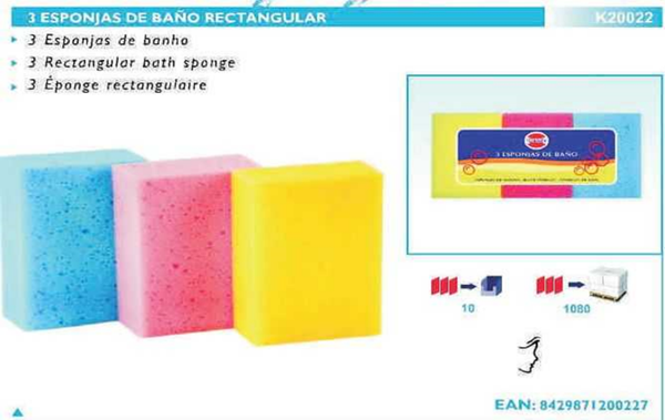 ESPONJA BAÑO RECTANGULAR 3ud (10)