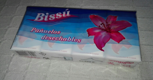 PAÑUELOS DE PAPEL BISSU 8ud