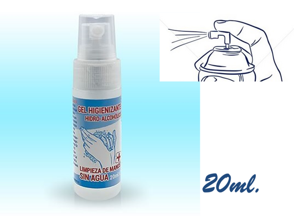 GEL HIDROALCOHÓLICO SPRAY 20ml