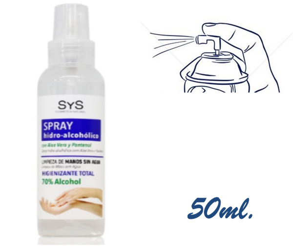 GEL HIDROALCOHÓLICO SPRAY 50ml