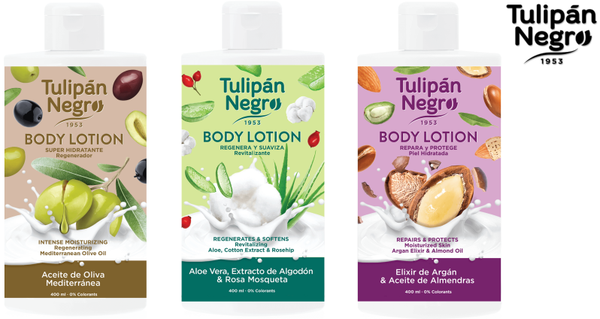 BODY MILK LOCION TULIPAN NEGRO 400ml