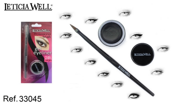 EYE LINER NEGRO 24h GEL PINCEL (12)