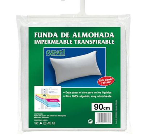 FUNDA ALMOHADA IMPERMEABLE
