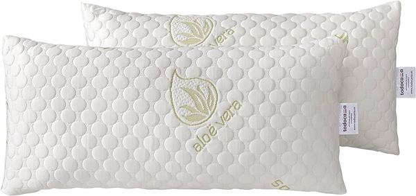 ALMOHADA ACOLCHADA ALOE VERA