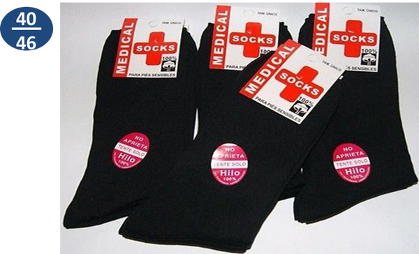 CALCETIN CRO. FINO NEGRO/SURTIDO 3ud (4)