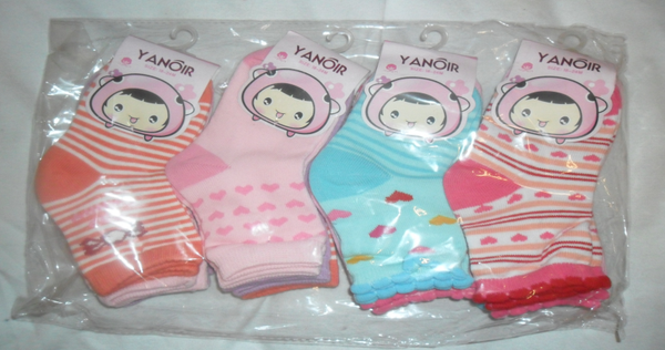 CALCETIN BEBE DISEÑO NIÑA (4/16)