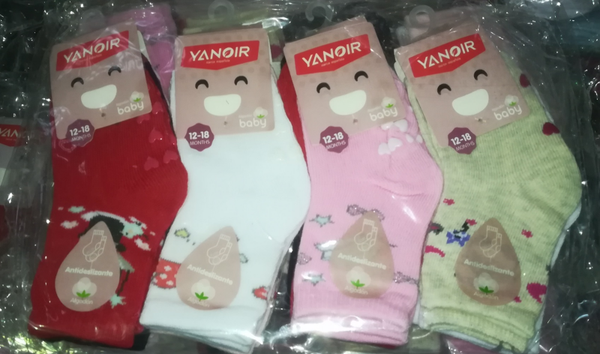 CALCETIN BEBE ANTIDESLIZANTE 3ud (4/16)