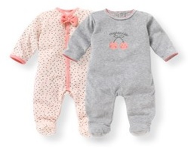 PIJAMA BEBE NIÑA TERCIOPELO CAJA
