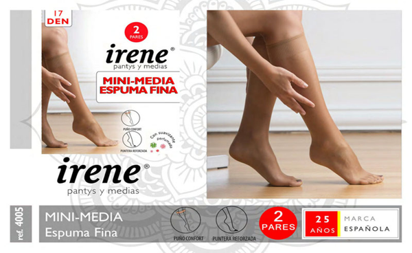 MINI MEDIA ESPUMA FINA 17DEN IRENE 2PARES (12)