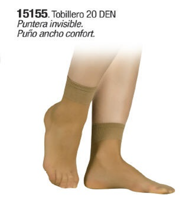 CALCETIN TOBILLERO 15DEN LYCRA 2ud (6)