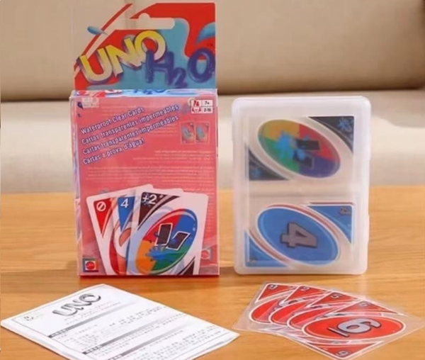 CARTAS JUEGO UNO PLASTIFICADAS H2O