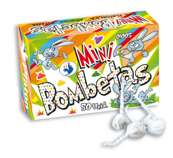 MINI BOMBETAS CAJA 50ud (50)