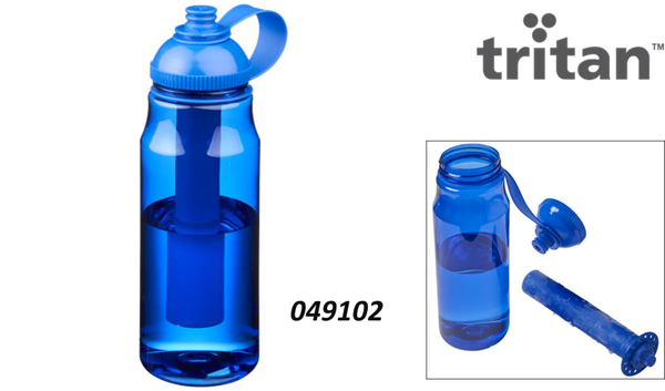 BOTELLA AGUA REFRIGERADA TRITAN AZUL 700ml