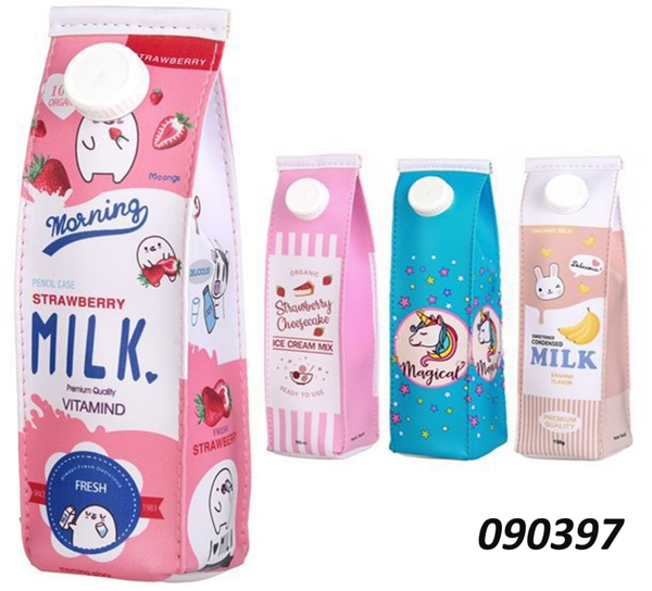 ESTUCHE CARTON LECHE SACAPUNTAS