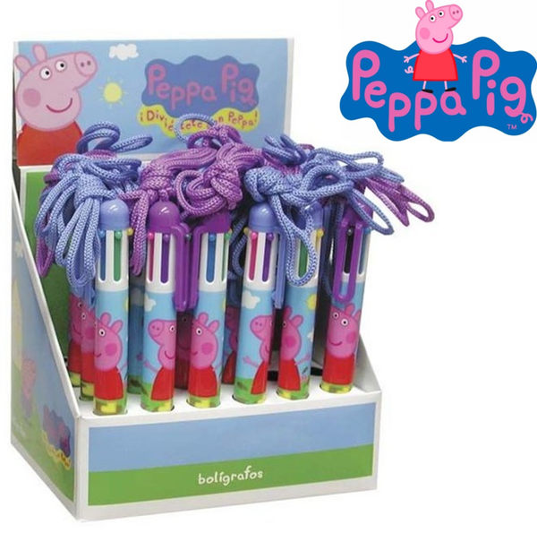 BOLIGRAFO PEPPA PIG 6COLORES (36)