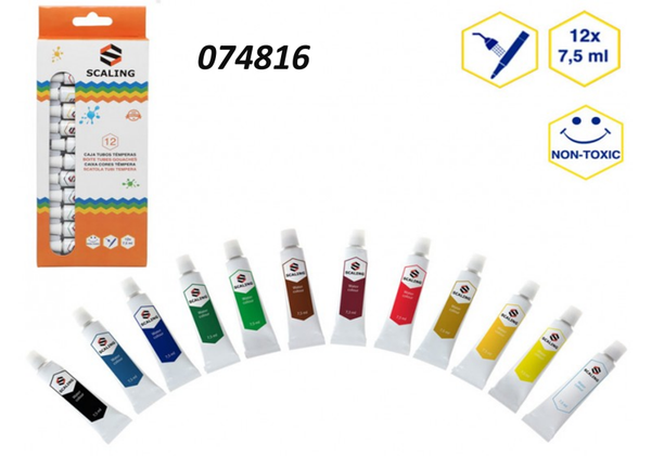 TEMPERA LIQUIDA 12ud CAJA SCALING