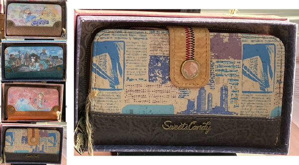CARTERA SWEET CANDY 16x11cm