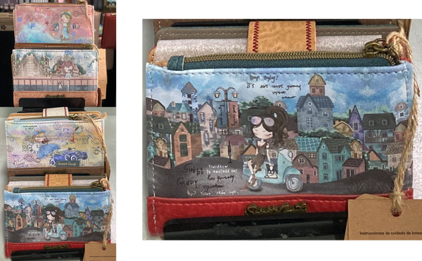 CARTERA SWEET CANDY 14x10cm