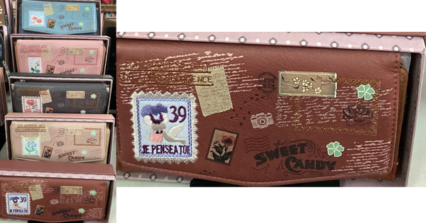CARTERA SWEET CANDY 21x13cm