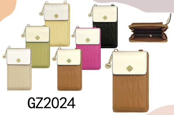 BOLSO PORTA MOVIL SOLAPA BICOLOR 11x19cm