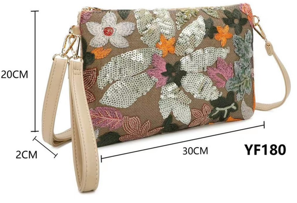 BOLSO ALARGADO ESTAMPADO