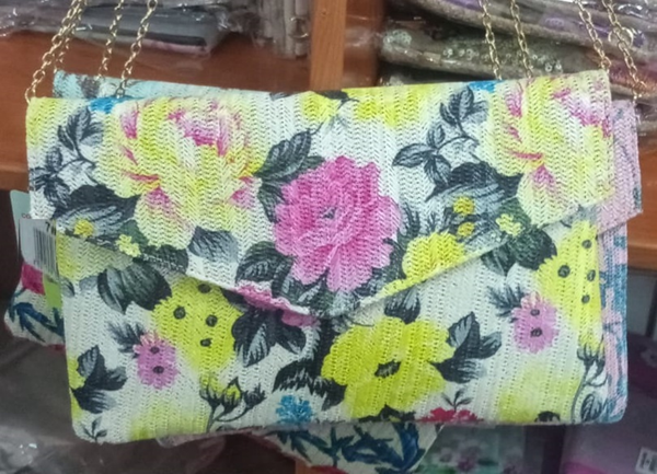 BOLSO CARTERA ALARGADO MIMBRE
