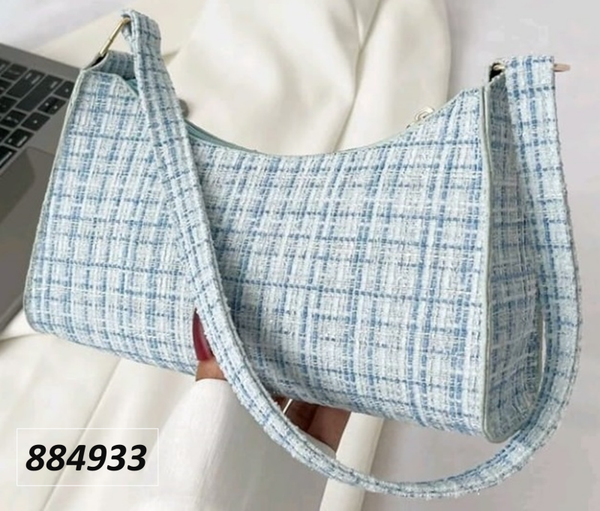 BOLSO BAGUETTE AZUL