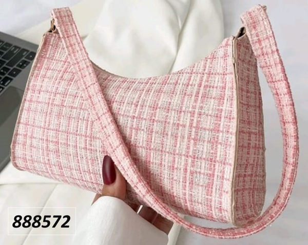 BOLSO BAGUETTE ROSA