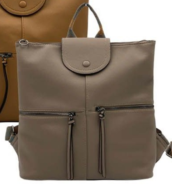 -MOCHILA PASEO ACOLCHADA CREMALLERA