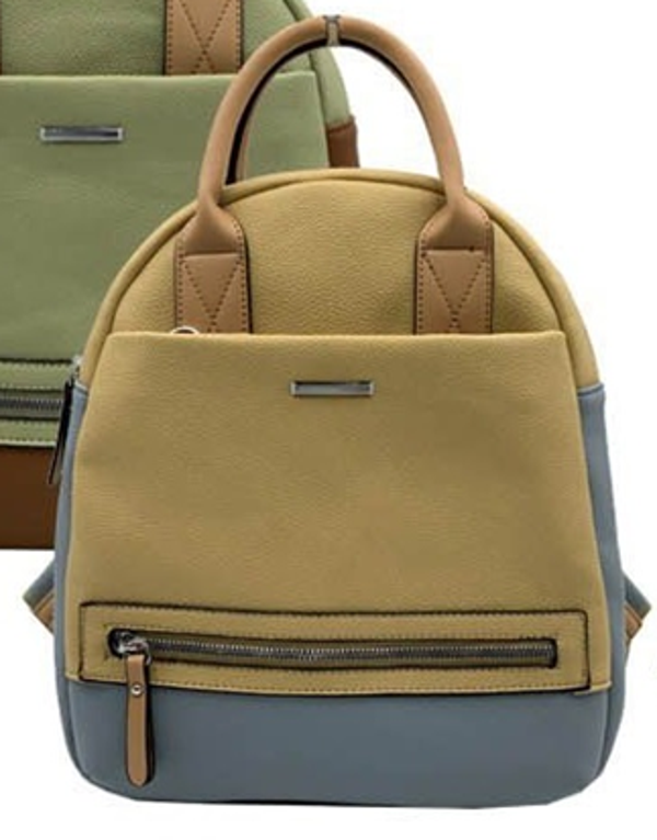 MOCHILA PASEO MATERIAL BICOLOR