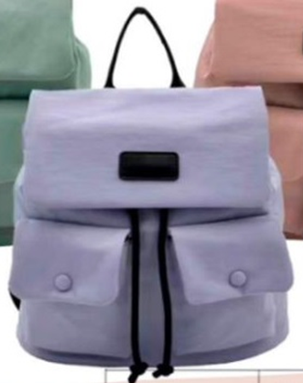 MOCHILA PASEO DOBLE BOLSILLO