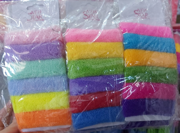 COLETERO 6ud ANCHOS COLORES (12)