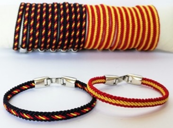 PULSERA CUERDA ESPAÑA TUBO (25)