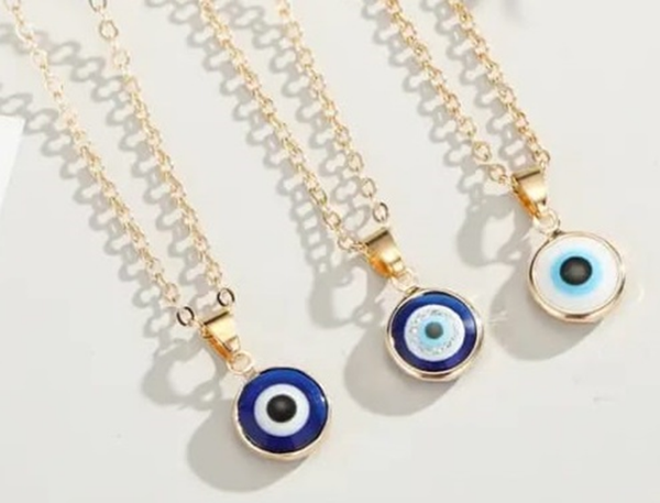 COLLAR ACERO OJO TURCO