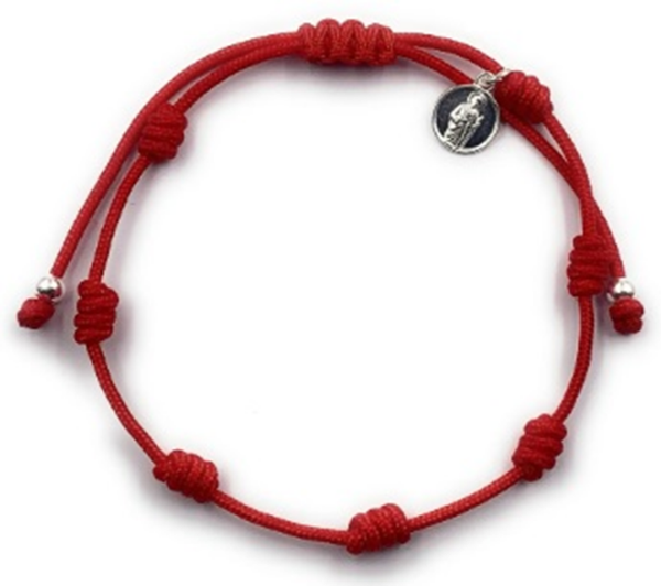 PULSERA ROJA CUERDA 7NUDOS (12)