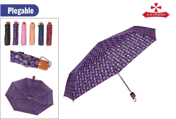 PARAGUAS UNISEX PLEGABLE (12)