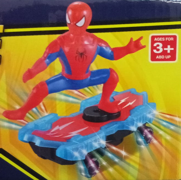 PATINETE SUPERHEROE ACCION LUZ/SONIDO