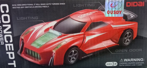 COCHE DEPORTIVO ACCION LUZ/SONIDO