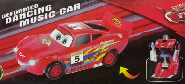 COCHE CARS TRANSFORMER LUZ/SONIDO