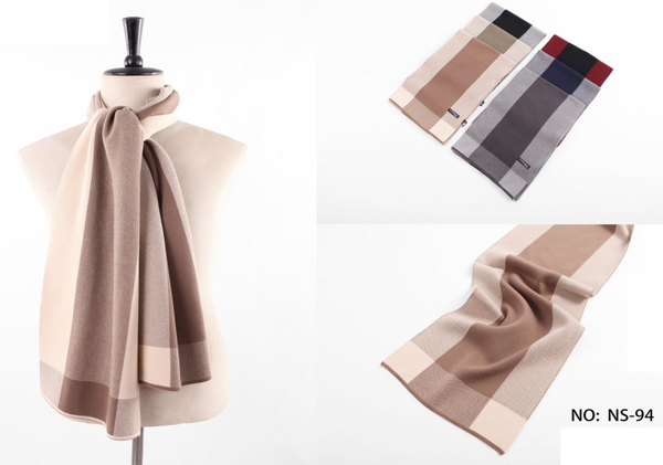 BUFANDA CRO. CASHMERE SURTIDA