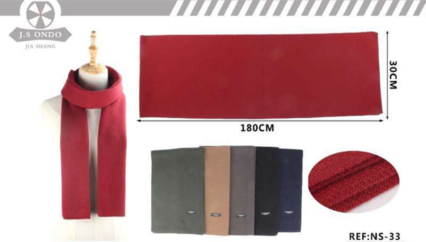 BUFANDA UNISEX CASHMERE DISEÑO